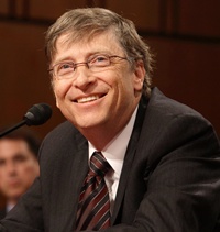Microsoft chairman Bill Gates 